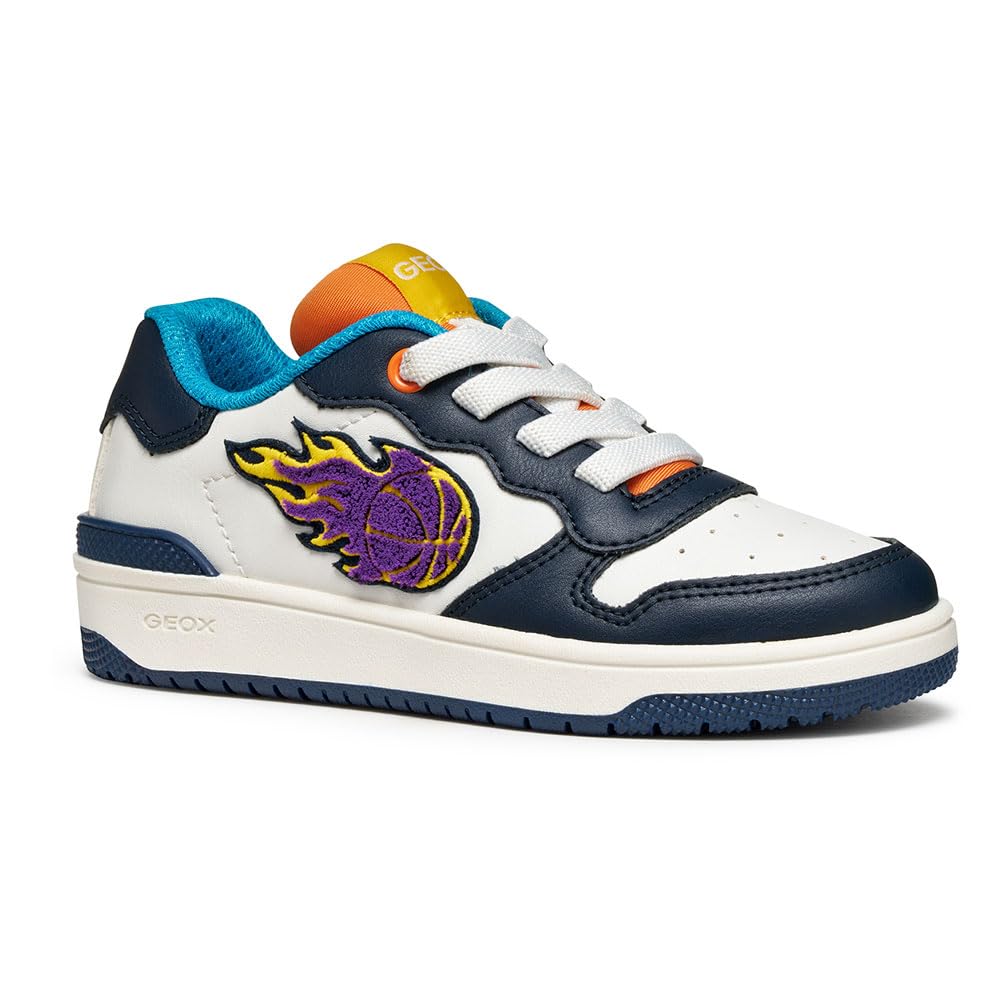 Geox J Washiba Boy, Zapatillas Niños