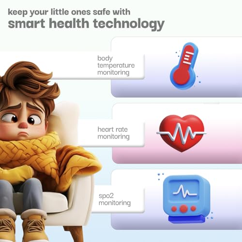 Vibez Smart Watch for Kids – SIM Card, 4G Voice Calling, GPS Location Tracker, Voice Chat, Video Call, Geo-Fencing, SOS Emergency, Health Monitoring Baby Smartwatch & Parental Control (Miracle, Blue) Vibez Smart Watch for Kids – SIM Card, 4G Voice Calling, GPS Location Tracker, Voice Chat, Video Call, Geo-Fencing, SOS Emergency, Health Monitoring Baby Smartwatch & Parental Control (Miracle, Blue)