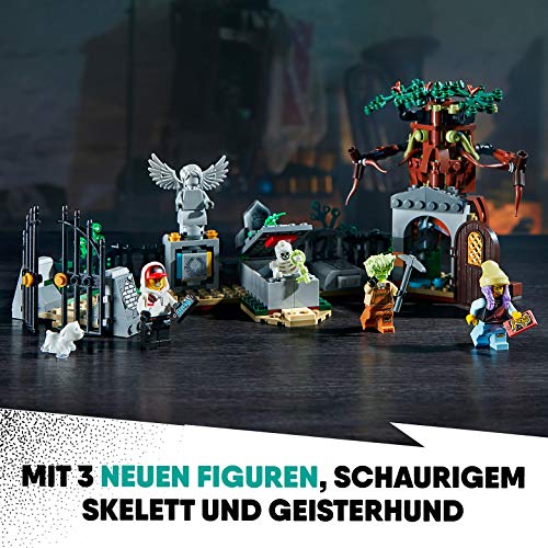 LEGO Hidden Side 70420 Mysterium auf dem Friedhof, Spielzeug für Kinder mit Augmented Reality Funktionen – Bild 7