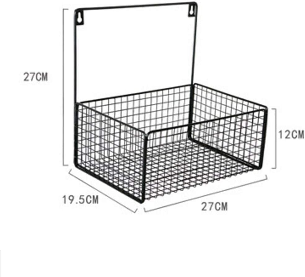 Flat Display Shelf for Wall Grid Panel Wire Hanging Organizer Rack Bin Storage Mountable