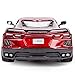 All Star Toys 2020 Corvette C8 Stingray Dark Red Metallic Tintcoat 1/24 Diecast Model Motormax 79360 Exclusive Edition