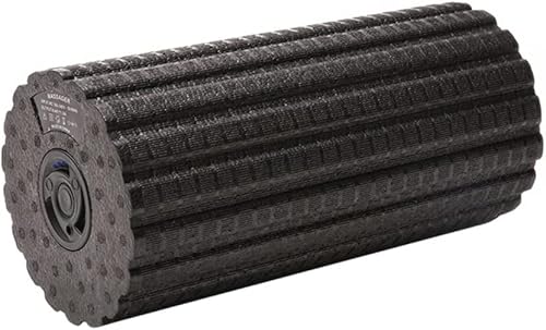 DAUJI 4Speed Vibrating Electric Yoga Massage Foam Fitness Roller Backrest Leg Adjustment Massager for Muscle Recovery Relaxation (Color : A)