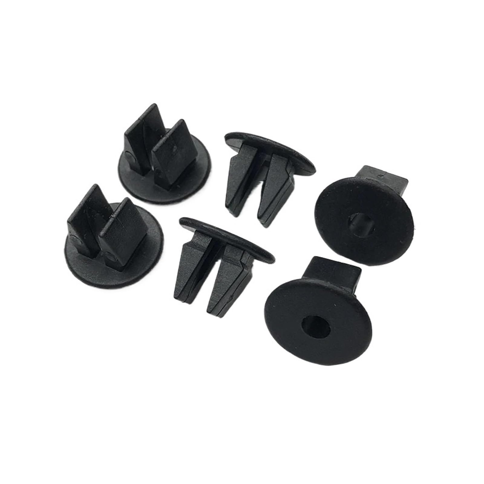 NLNKDTDPAK 50/100Pcs Fastener Rivets Fit for Hyundai for Kia Car Headlight Clips Fixing Spacer Buacket Nut Grommet Fender Apron Retainer(50PCS)