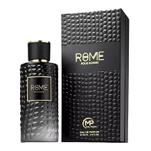Rome Pour Homme Eau De Parfum for Men, Oriental Scent, 3.4 Fl Oz Spray, Paraben Free, Glass Bottle