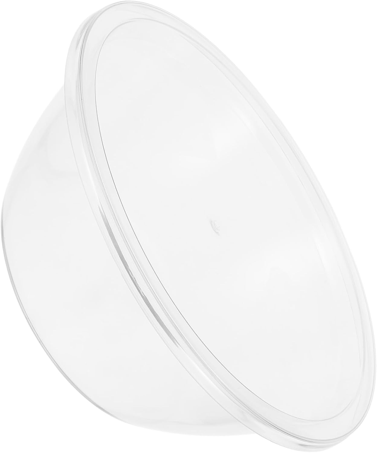 Plastic Mixing Bowls Lid Lightweight Reusable Kneading Bowl for Food Prep and Serving Nonstick Deep Container for Fruits Vegetables and Snacks