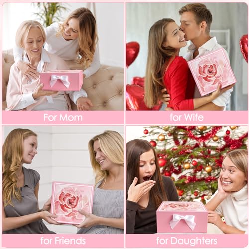 Set de regalo de baño Rose Spa para cuidado relajante de mujer 7