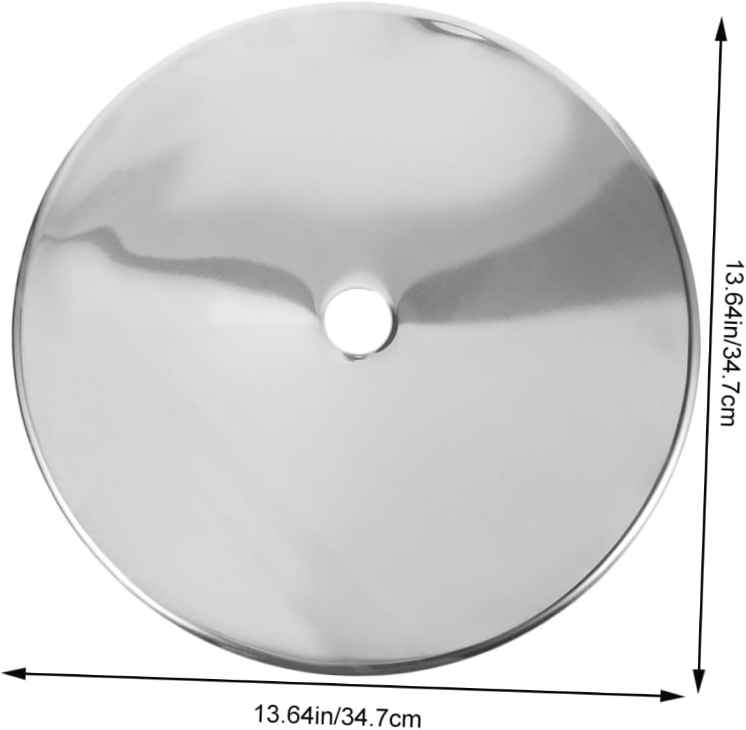 Stainless Steel Heat Diffuser for Induction Cookers Thickened Sinking Pot Cover for Hot Pot Tables Heat Diffuser Plate Prevents Food Overflow Easy to Use
