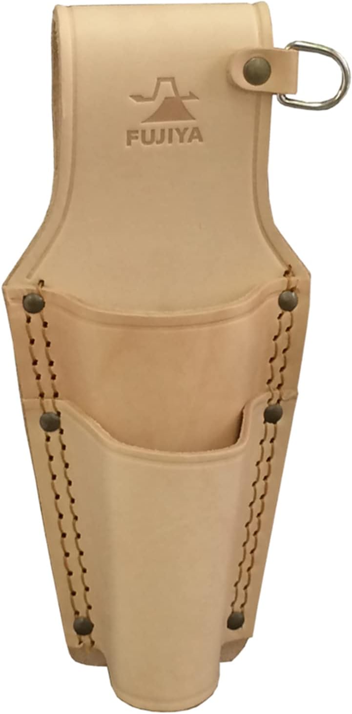 Fujiya LP-3D Leather Pliers Holder (2 Tier Pliers, with D-Ring), Made in Japan