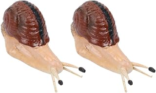 Hemoton Hoog kwaliteit 2 unidades de enfeites de caracol em miniatura adorável decoração de jardim em miniatura