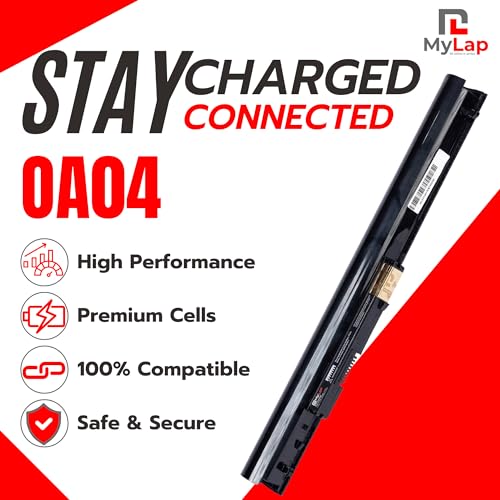 MYLAP OA04 Laptop Battery Compatible for HP Pavilion 14-R004TU 14-R004TX 14-R005LA 14-R005NE 14-R005TU 14-R005TX 14-R006LA 14-R006NF 14-R006TU... - Image 2