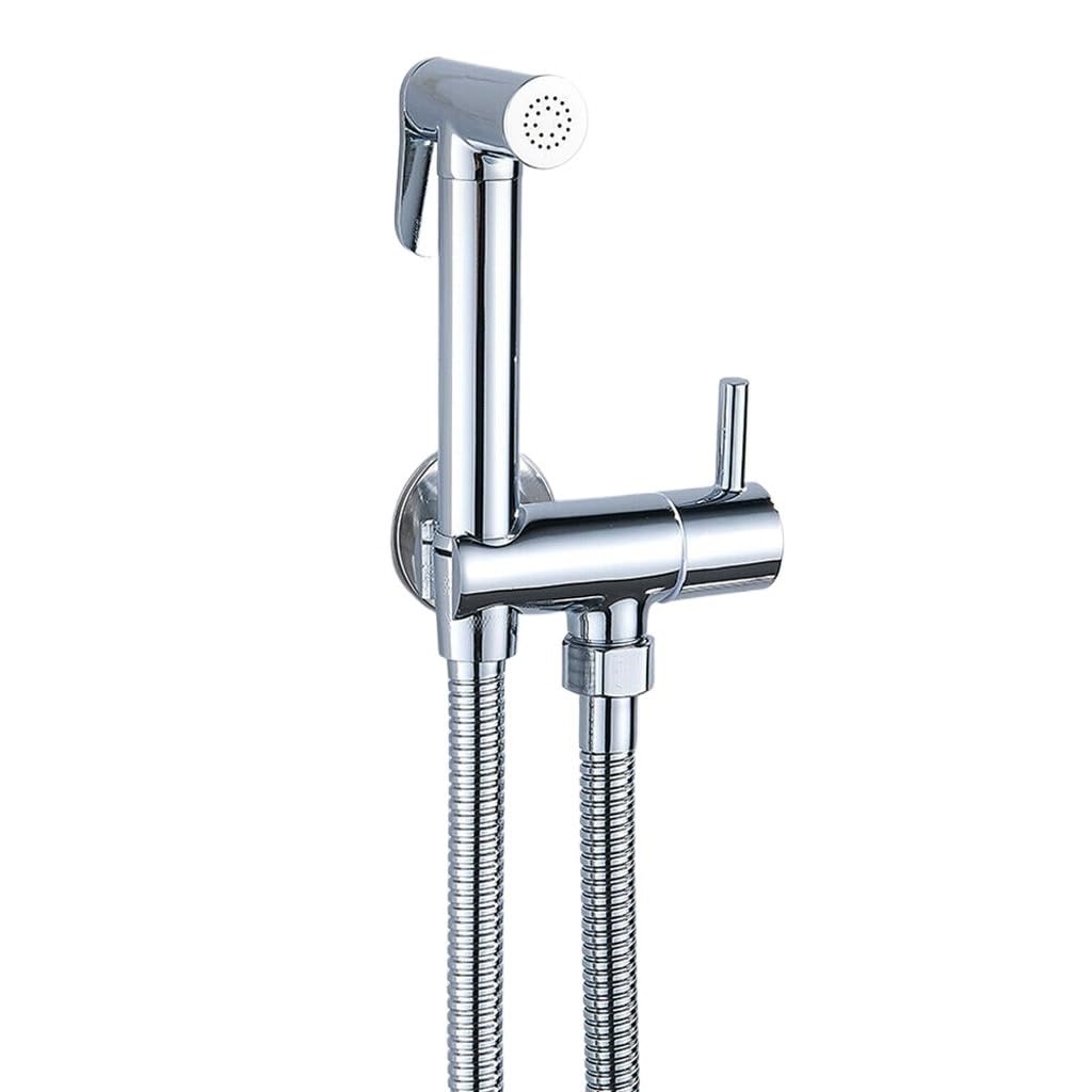 Robinet de bidet de toilette à éjecteur portable avec mélangeur eau chaude et froide de salle de bains