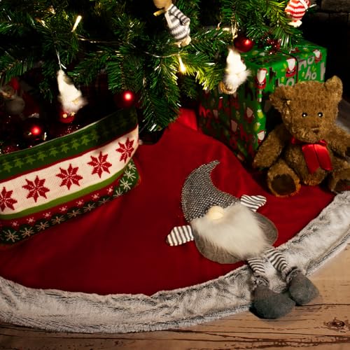 Couverture de sapin de Noël lutins pour décorer le salon en famille - 4
