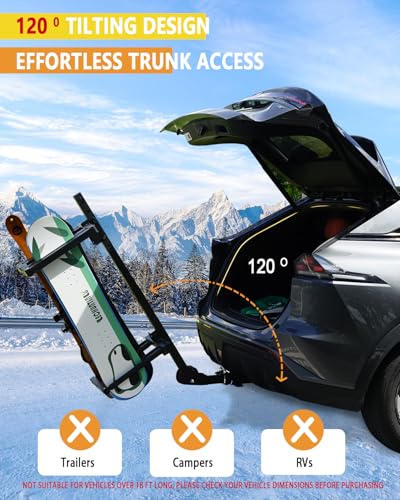 JUSTOOP ヒッチマウントスノーボードラック