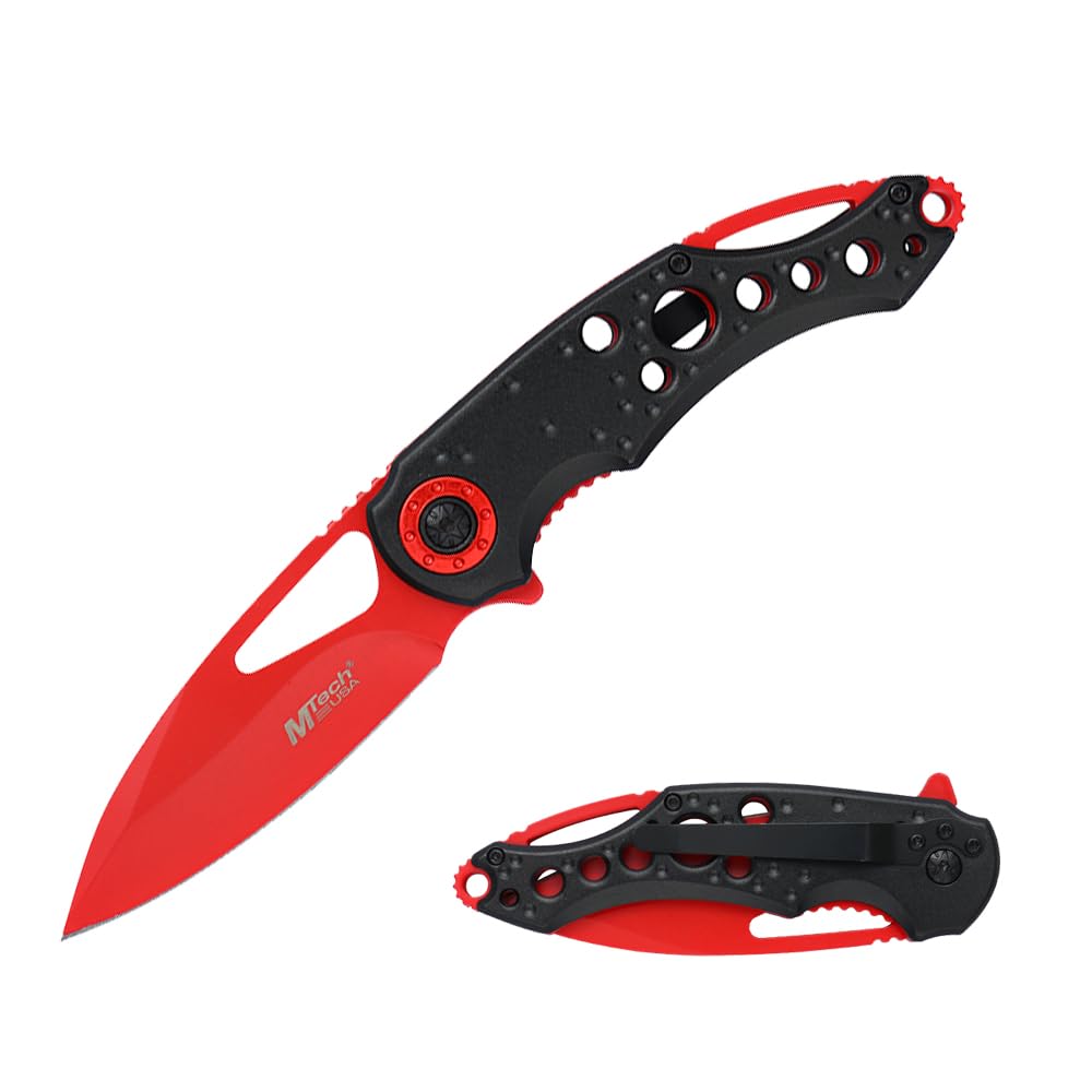 Amazon.com : MTECH USA Folding Pocket Knife, 3.55