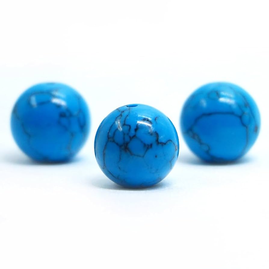 人工石　青色の玉 人工石 青色の玉