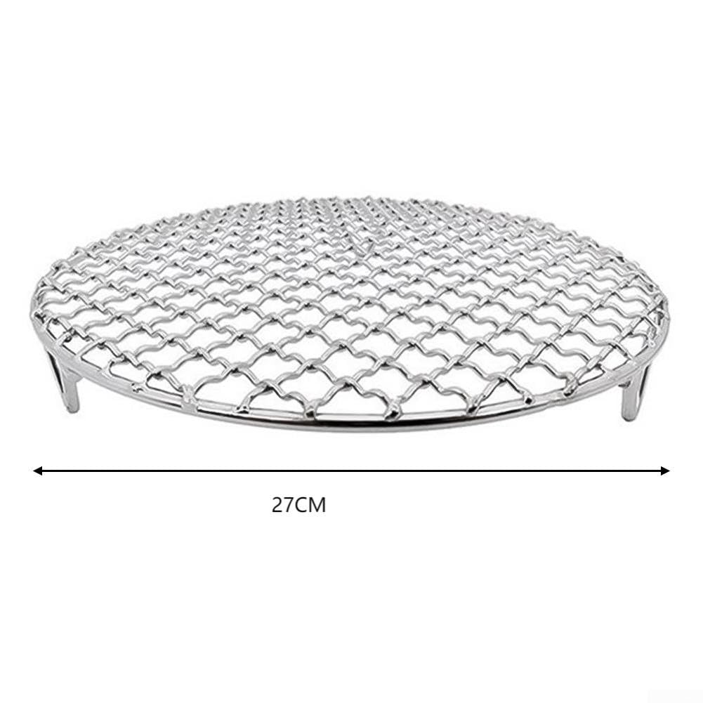 grill， Okrągły stojak chłodzący-grill ze stali nierdzewnej grill z(D27cm)