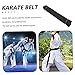 SUPVOX 2pcs Taekwondo Waist Belt Martial Arts Waist Wrap for Karate Training Comfortable Breathable Sports Accessory