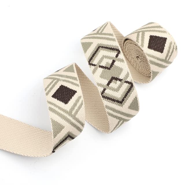 MEIJIU 38mm Webbing Luggage Backpack Shoulder Straps Nylon Backpack with Sewing Bag Canvas. DIY Seat Belt Accessories for