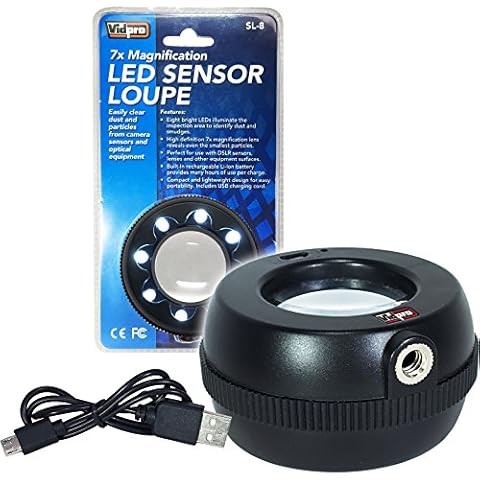 VidPro SL-8 Professional 7x LED Sensor Loupe Cover