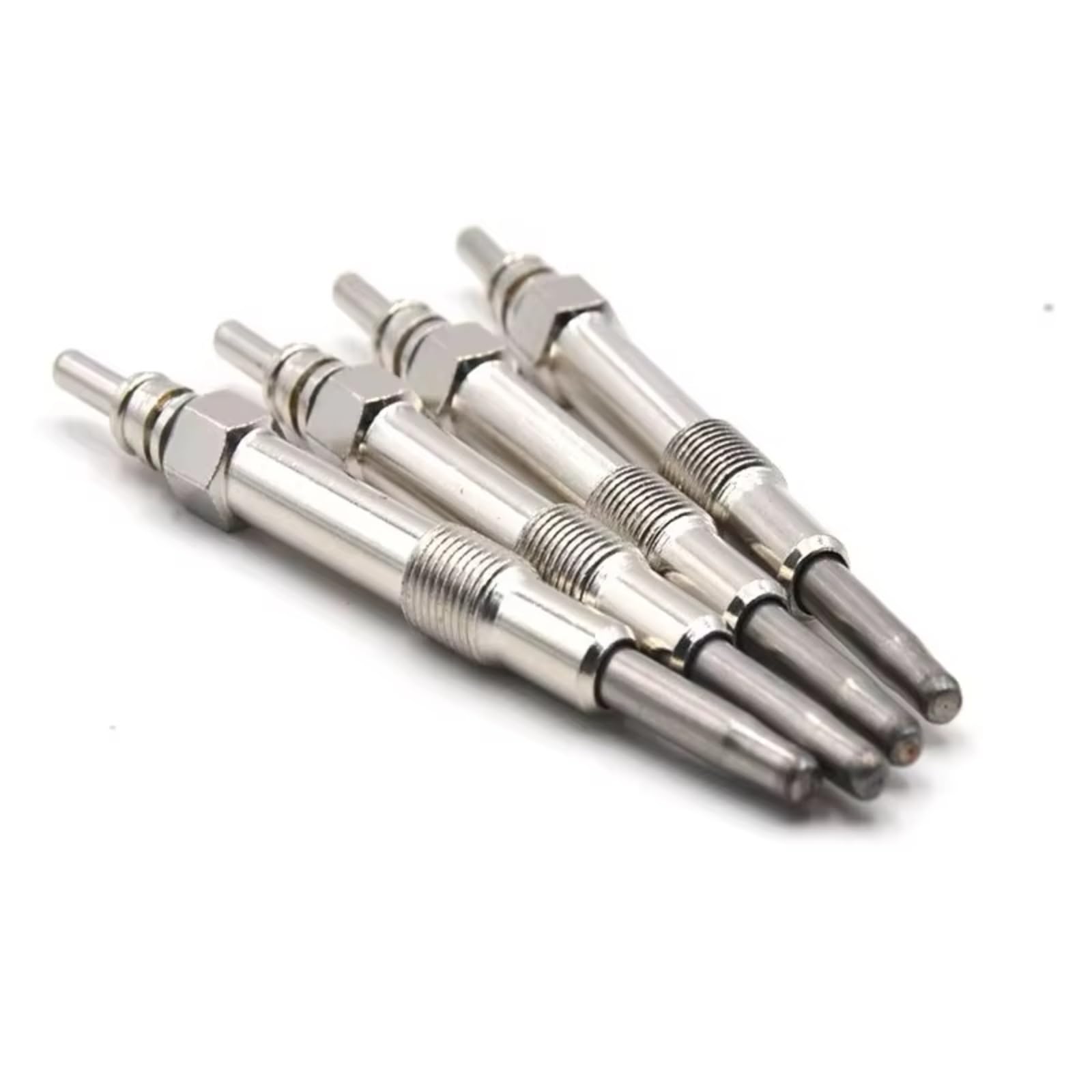 Candele di preriscaldamento compatibili con Fiat Strada 178E 2003 2004 2005 2006 2007 2008 2009, 4 Pezzi, candelette di preriscaldamento Diesel OEM 62900014304