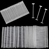 5000 Pcs Tag Gun Refills 2-Inch Standard Tagging Gun Fasteners,Clothing Tags Barbs Attachments,Clear Plastic Garment Tag Refills,Barbs Fasteners for Clothes Fabric Crafting