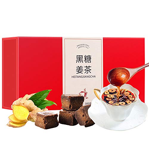 煕渓 黒糖姜茶225g花茶 中国茶 漢方 薬膳茶 新疆の赤いナツメ 特級クコ 生姜 純手作りで ノンカフェイン 無添加 健康茶