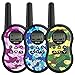 Produktbild QAQWER Kinder-Walkie-Talkies, 22-Kanal-Wege-Radio 3 PC Walky Talky Zweiwegradio Mit Backlit LCD-Taschenlampe Für Camping Wandern Biken