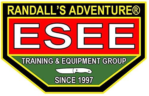 ESEE Xancudo S35V, cabo 3D laranja/preto G-10, bainha preta (laranja/preto G-10 com orifício)