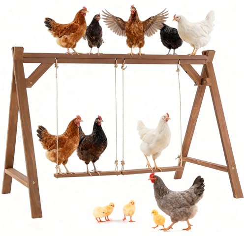 EOWOAN Chicken Roosting Bars, 50inch Long Chicken Perch 2