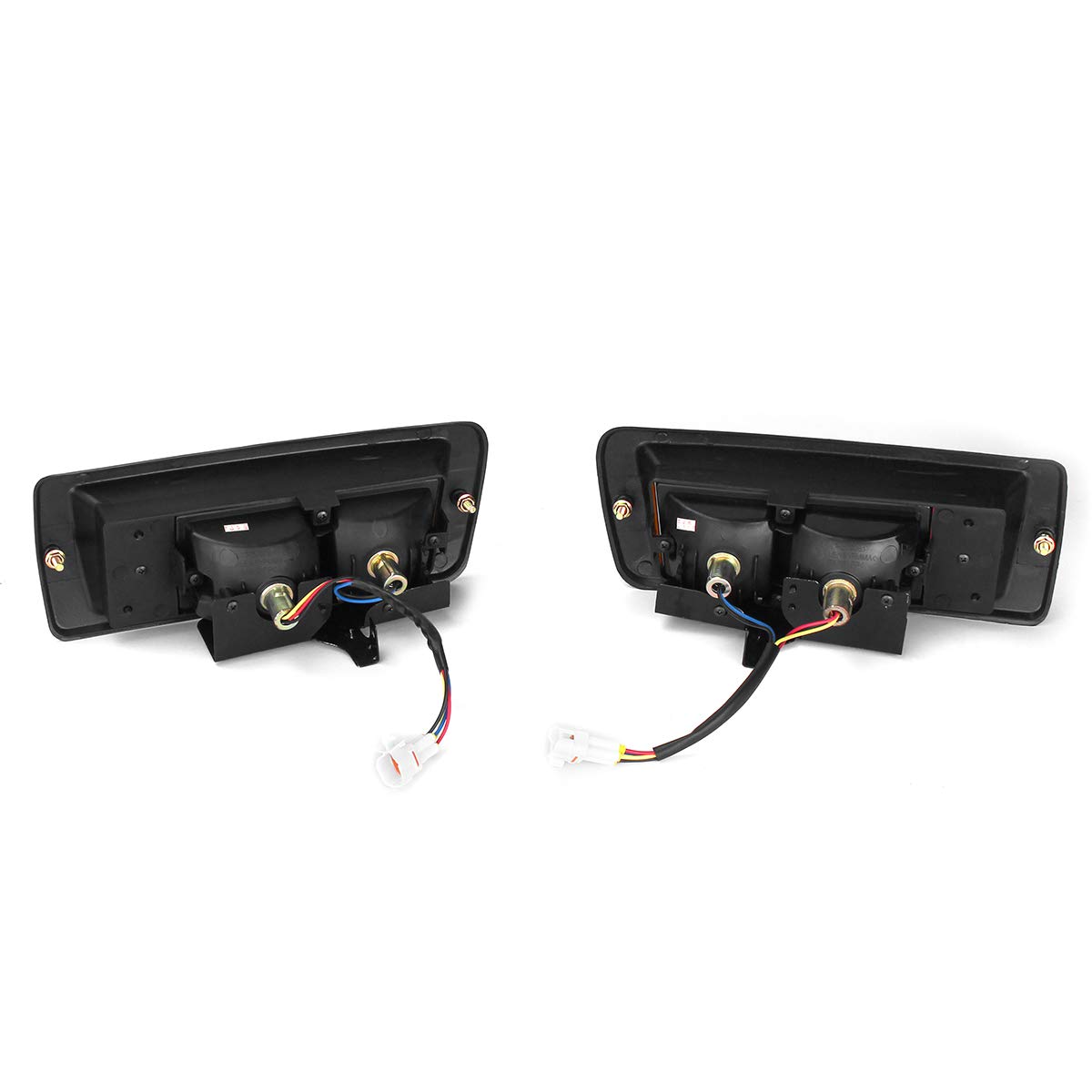 YONGYAO Feu Arrière de Frein de Voiture Arrière Gauche + Droite Avec Ampoule Pour Toyota Land Cruiser Fj90 1996-2002