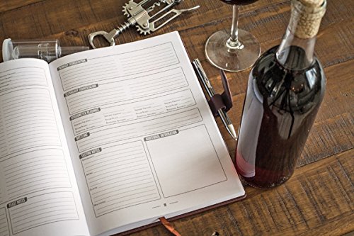 Wine Making Journal | Space For 70+ Wine Recipes, Wine Glasses, Wine Colors, Wine Bottles, Yeast Strain Information, Wine Label Breakdown | #TOP2