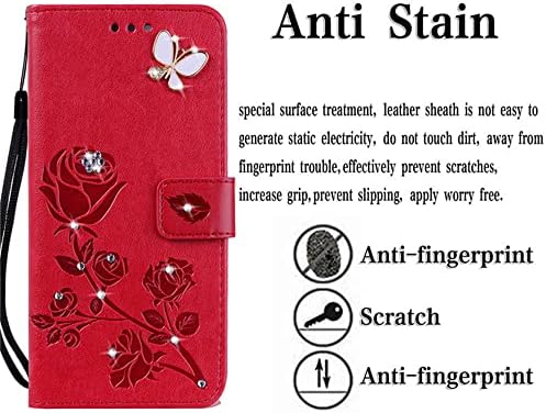 BIIULHCI Phone Case for Realme 7,Flip Wallet Kickstand Premium PU Leather Protective Mobile Phone Cover for Realme 7 Holster With Card Holder