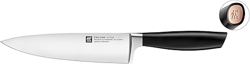ZWILLING Cuchillo de chef All Star de 8 pulgadas, tapa de extremo de oro rosa