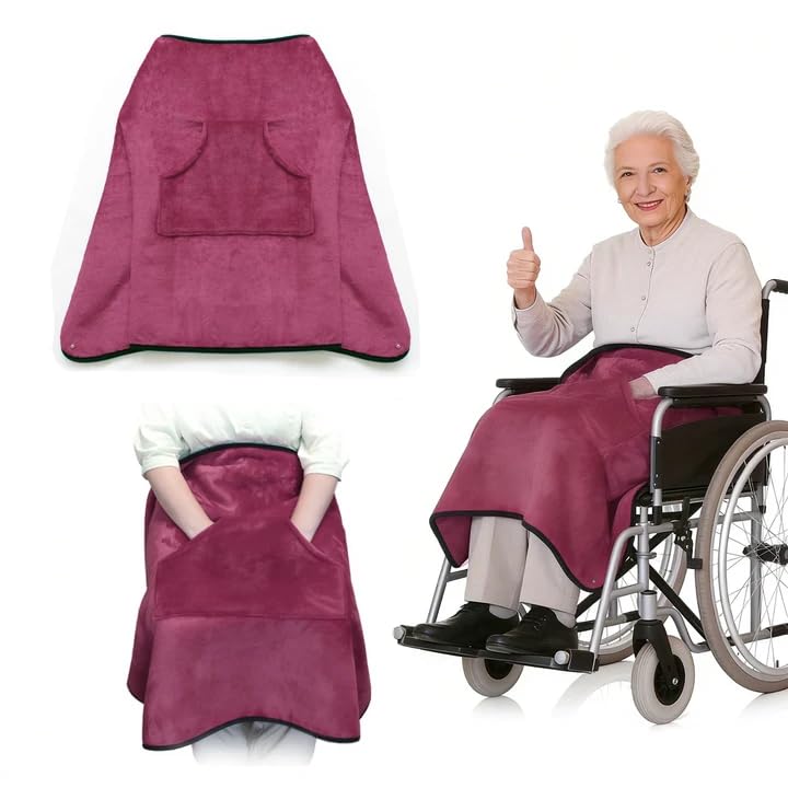 Amazon.com: SJC Lap Blanket with Pocket, Lightweight Warm Flannel