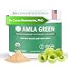 Organic AMLA GREEN Tea Powder – Great Tasting, 20x Concentrated Amla + Oolong Tea Antioxidant Blend – Raw, Vegan, Organic, Non-GMO, Amla Powder