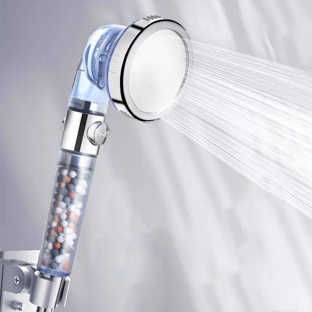 Pommeau de douche ionique filtration portable pour peaux sensibles