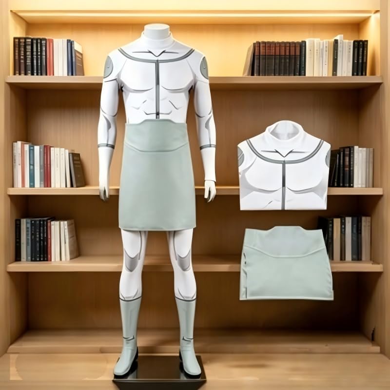 JOYEAR Invincible VitruMet Cosplay Costume - Detachable Apron-Style Skirt, Ideal for Halloween & Comic Conventions