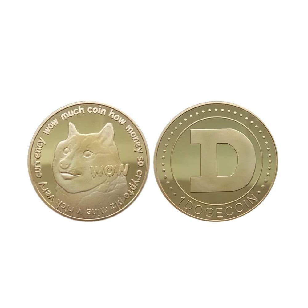 Non-Currency Coins - Owl Feng Ethereum Souvenir Money Coin Non-Currency Coin  Coin Money Money Collec - 1pcs Dogecoin Virtual Currency Commemorative  Golden Test Doge Coin Art Collection Dia 38mm : Amazon.sg: Toys