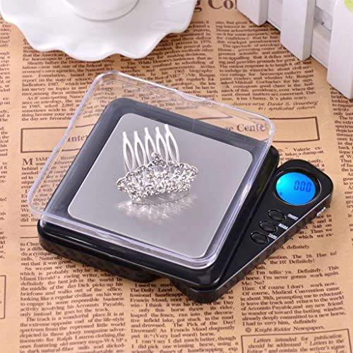 Báscula portátil digital misppro 500g para joyería miniatura 2