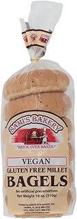 Sami's bakery Gluten Free Vegan millet Bagels 2 packages 12 bagels