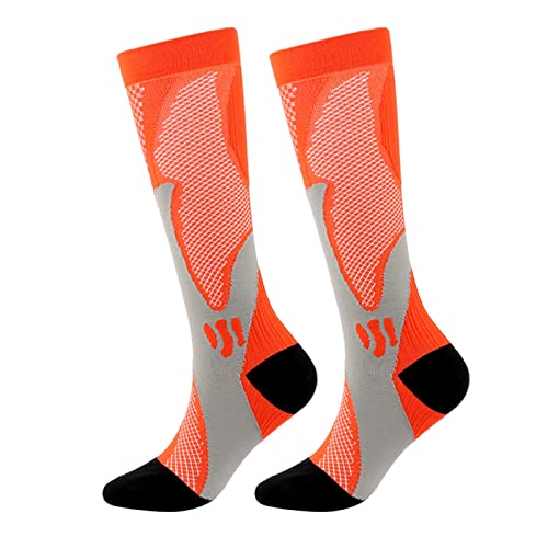 Pour hommes femmes genoux pour marcher, courir, nylon, unisexe, randonnée, jaune, XXL