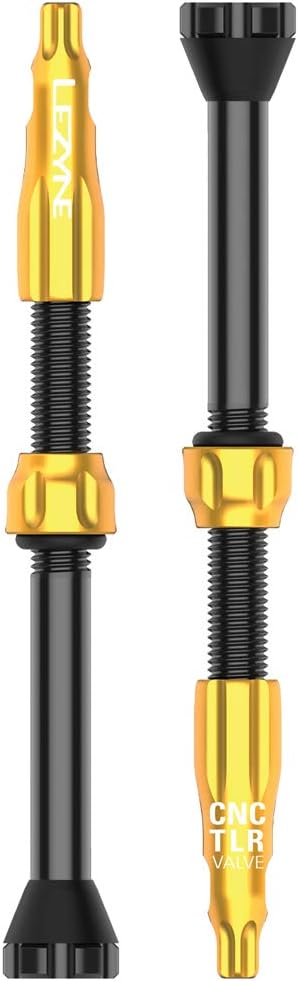 Lezyne TLR Bicycle Tubeless Valve Stem, Road, Gravel, Mountain Bike, Presta, Valve Core Remover