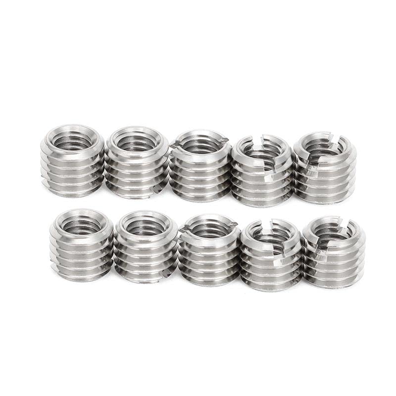 HURRISE Insert Hélicoïdal 100 Pièces M4 Acier Inoxydable SS304 Fil