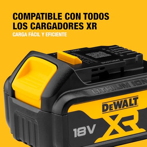 DEWALT Batería carril 18V XR 4Ah, DCB182-XJ