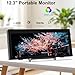 12.3 Inch IPS Stretched Bar LCD Travel Display 1920 * 720 Secondary Monitor, HDMI USBC, Mini Portable Monitor Metal Material for Laptop Computer Windows Aida64 GPU CPU RAM Monitoring,Built-in Speaker