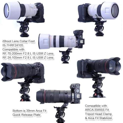 Support de rechange Arca pour collier d'objectif Canon RF 24-105mm Z