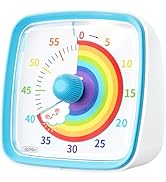 Amazon.com: Yunbaoit Visual Timer with Protective Case, Rainbow Disk 60 ...