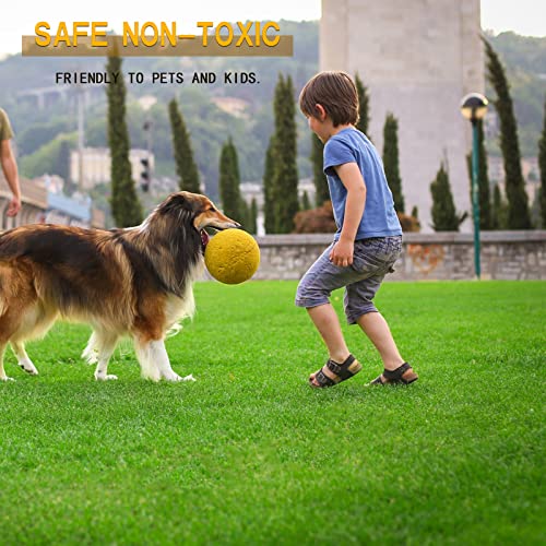 Green Artificial Grass 4 Ft X 6 Ft, Heyroll 0.8" Fake Grass Turf Mat, Indoor Outdoor Artificial Lawn Rug, Dogs Pet Synthetic Grass Carpet For Landscape Garden Backyard Patio,Customized #TOP4