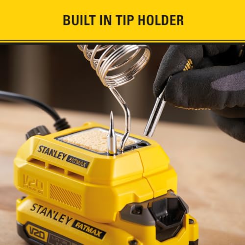 Fer à souder 18V 204°C à 484°C Gamme V20 STANLEY FATMAX SFMCE040B XJ - vue 8