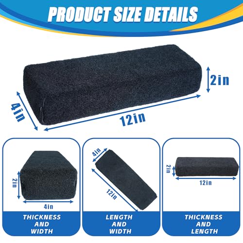 image for Desunqin 2 Pack Carpeted Marine Boat Trailer Bunks, Boat or ski Traile